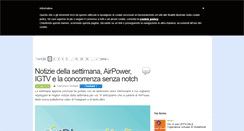 Desktop Screenshot of iphoneitalia.com